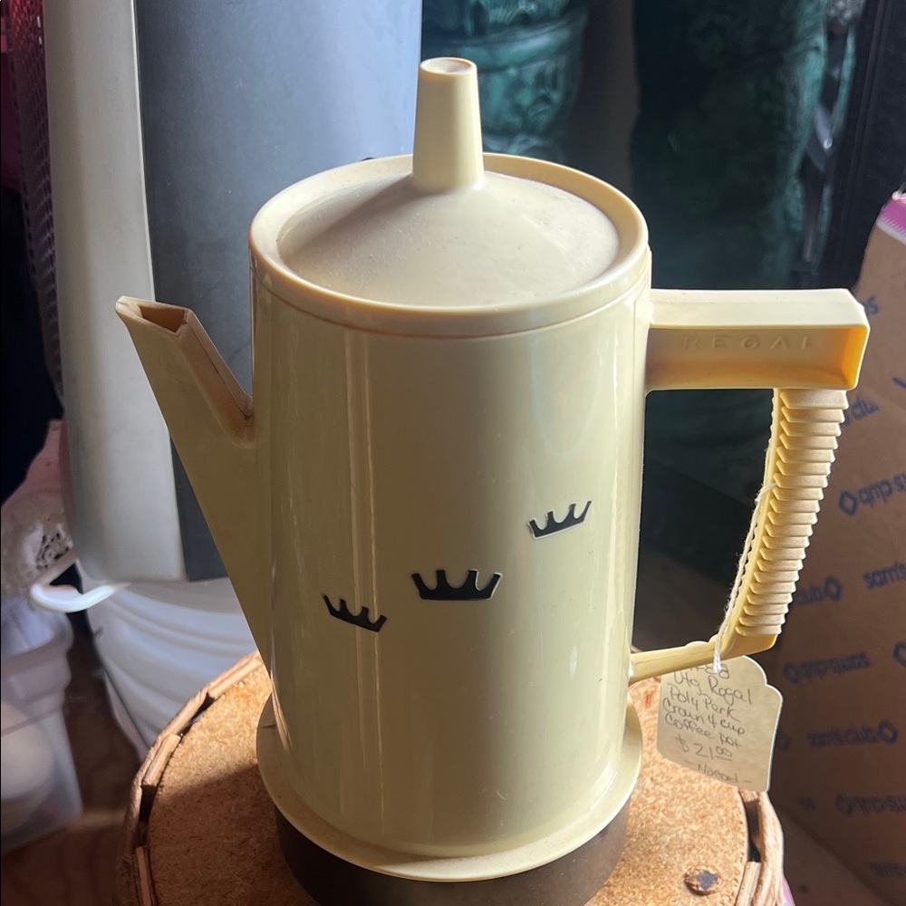 Cream Coffee Carafe